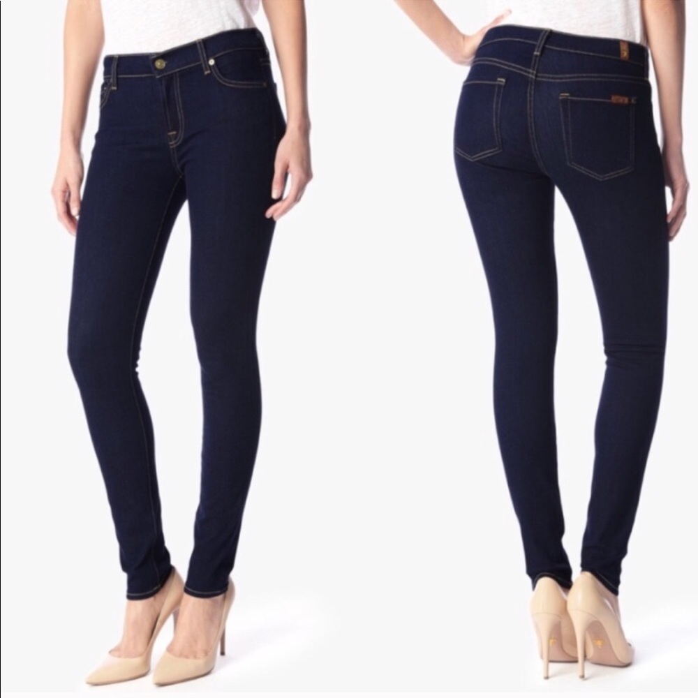 • 7 For All Mankind • The Skinny Jeans Dark Blue
